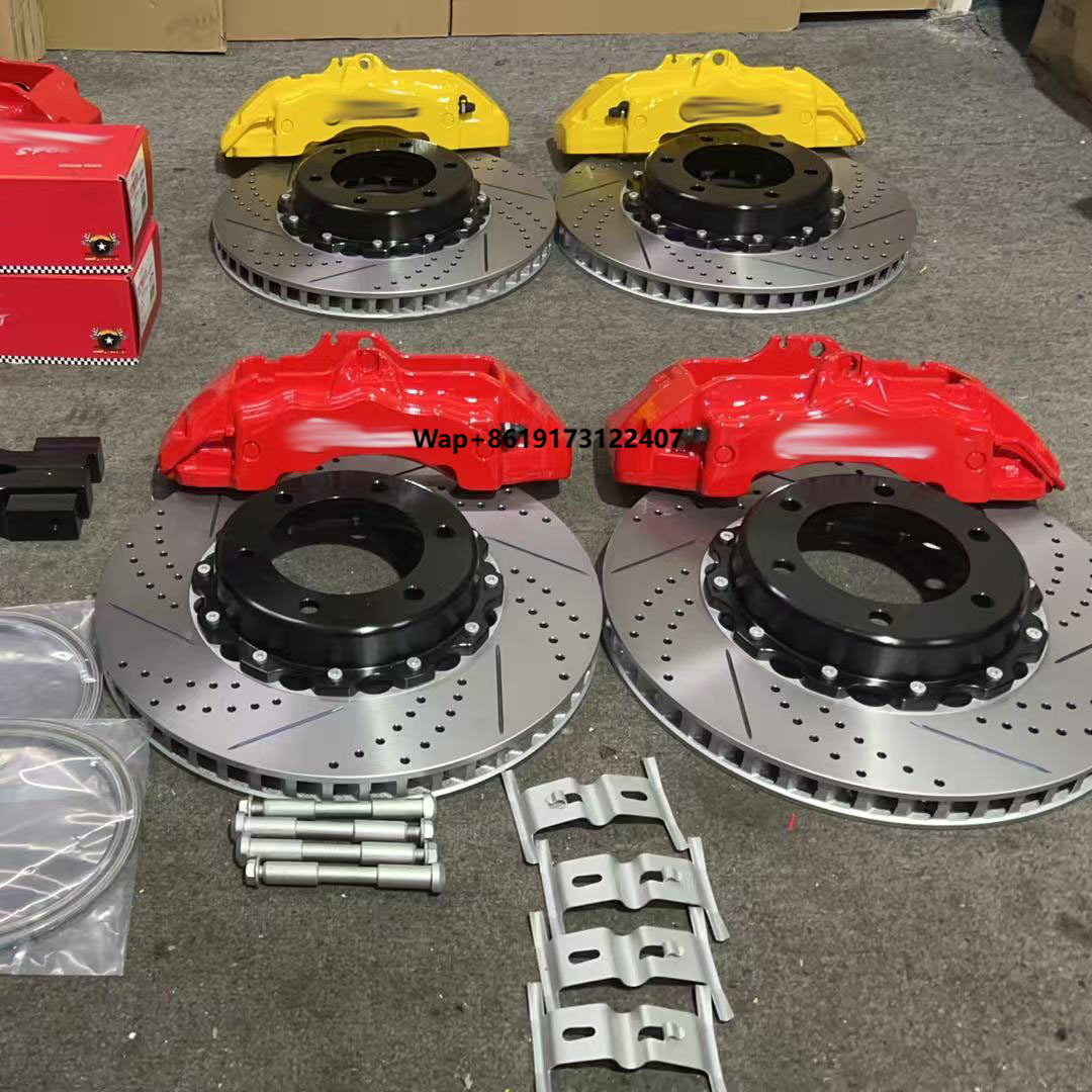 Forged Front Brake Caliper 4 Piston - Yeni Modifiye Fren Diski Kaliperleri seti